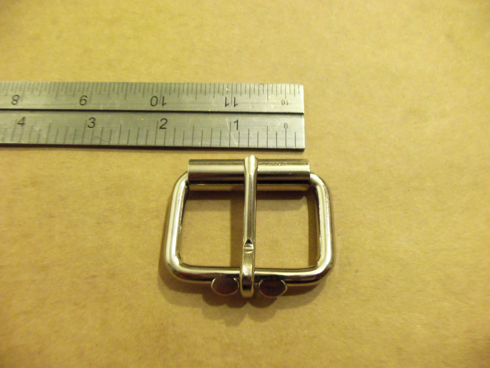 1 1/2″ Nickel Plated / Steel Heavy Duty Roller Buckle (Pack Of 10)