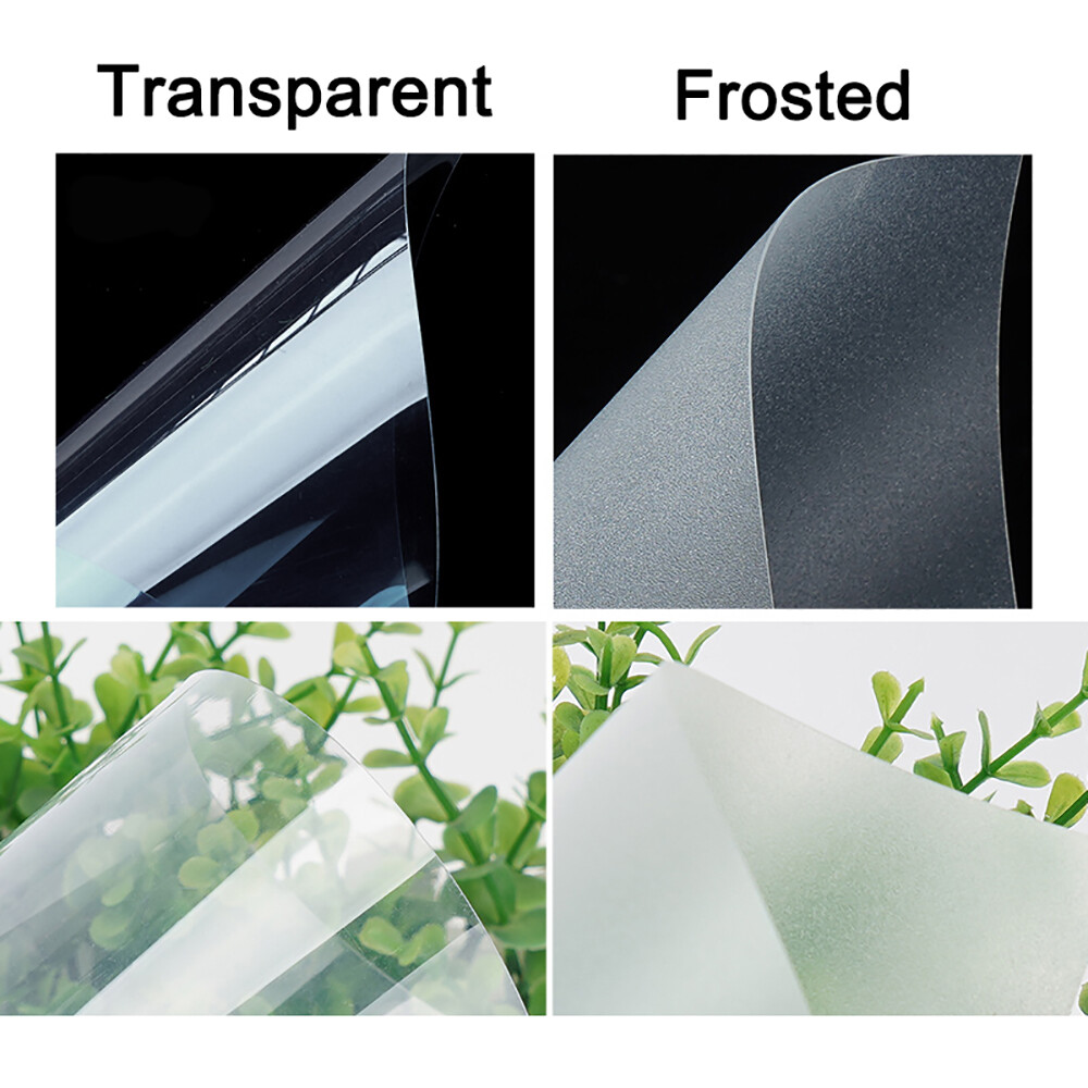 Frosted Flexible PVC Plastic Sheet Color Thin Translucent 0.03-0.4mm Clear Panel