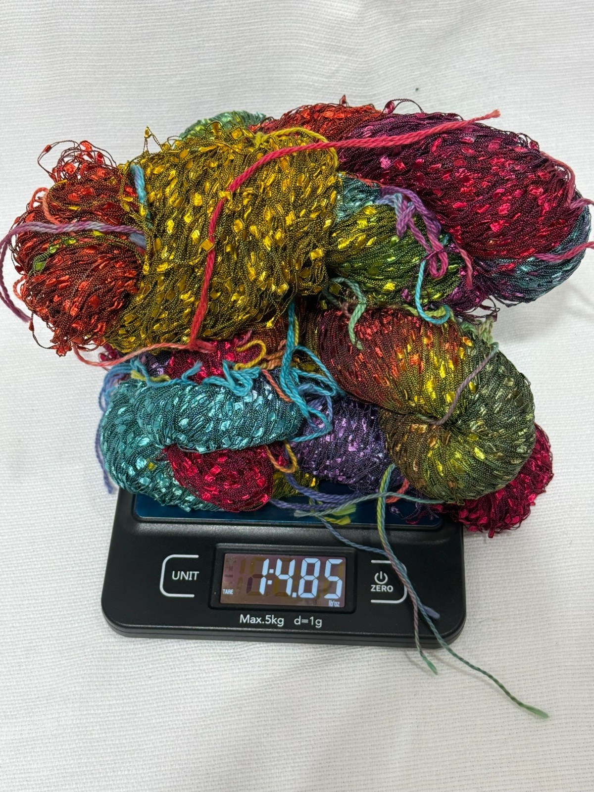 Blue Heron Yarns Confetti yarn 5/pk hand painted yarn Color unknown
