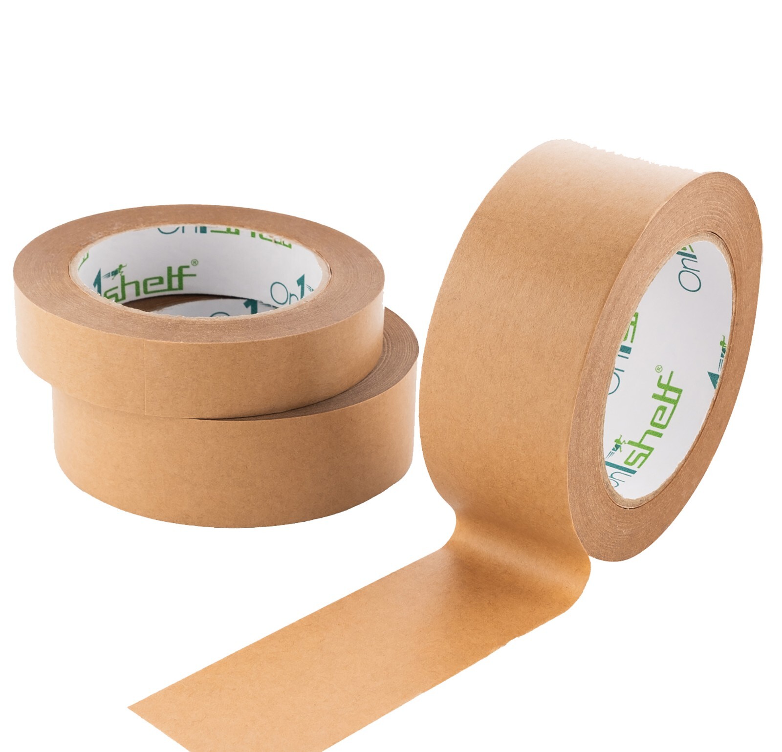 Eco-Friendly Biodegradable Self-Adhesive Paper Kraft Tape Carton Sealing Strong