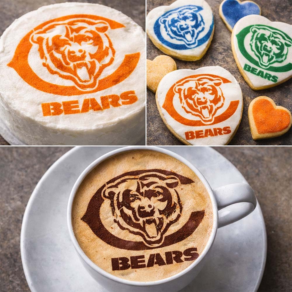 Chicago Bears stencil – Reusable&Durable – 10 mil