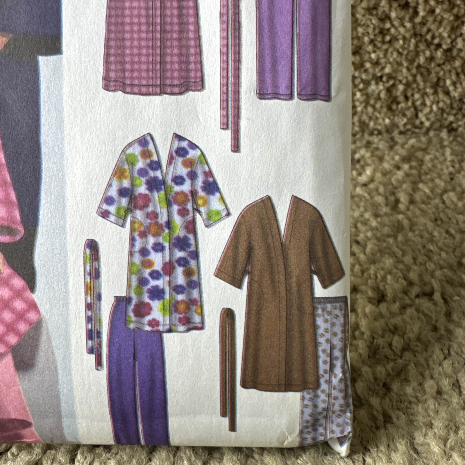 SIMPLICITY Sewing Pattern 5364 CHILD, TEEN, ADULT ROBE & PANTS sz XS-S-M-L/XS-XL