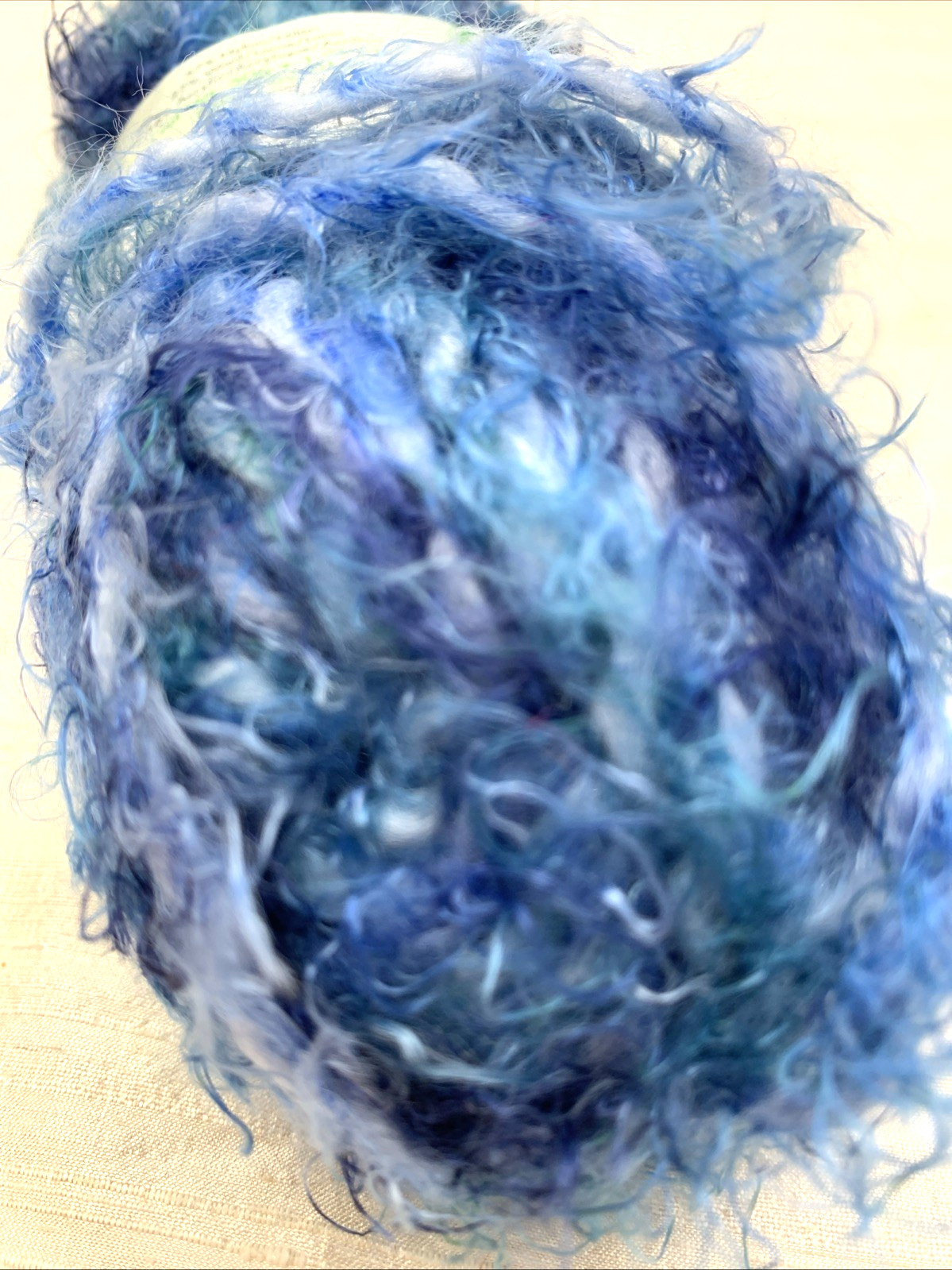 1 Skein Moda Dea Swirl Color 3862 Blues 1.76 Oz 57% Nylon 27% Wool 16% Acrylic