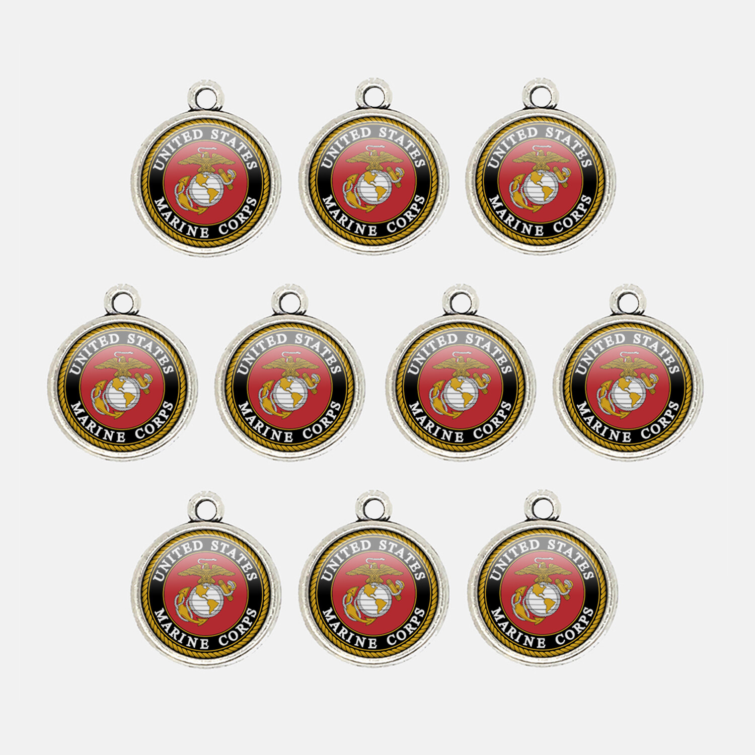 United States Marine Corps Charms for Bracelet Jewelry Pendants for Necklace