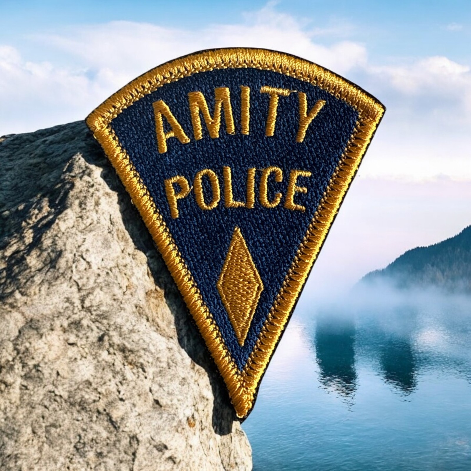 Amity Police Embroidery Patch 3.24″ X 2.64″