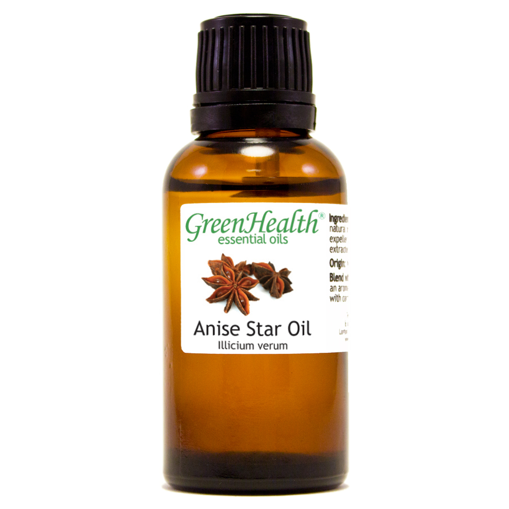 1 fl oz Anise Star Essential Oil (100% Pure & Natural) – GreenHealth