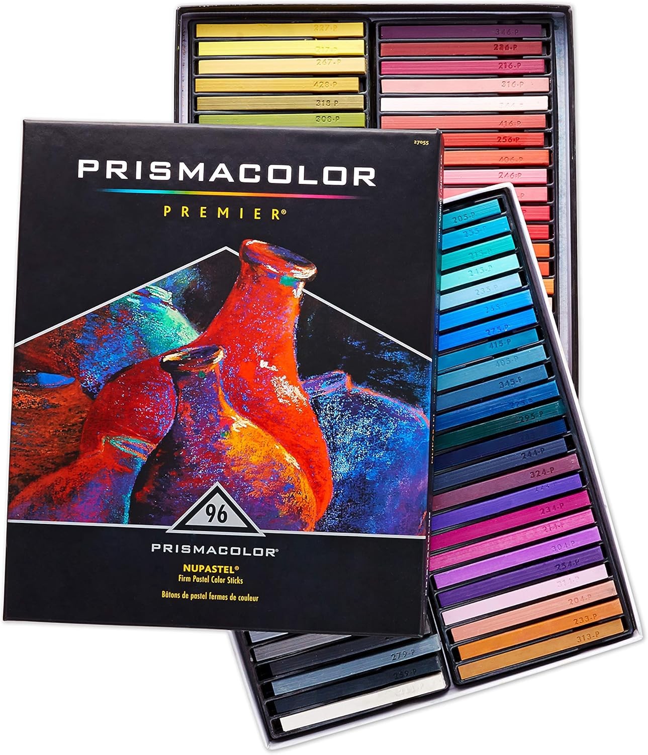 96 Count Pastel Color Sticks Firm NuPastel