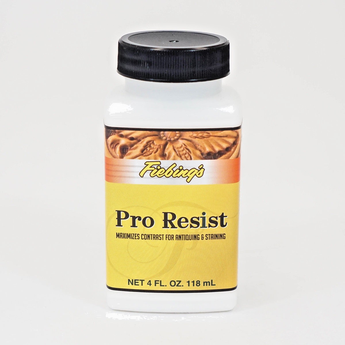Fiebing’s Pro Resist Maximizes Contrast for Antiquing & Staining – 4oz Bottle