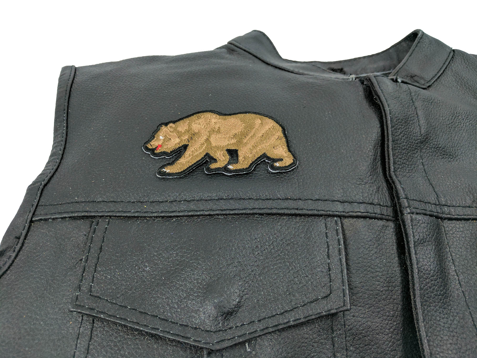 California Bear Iron on Patch – 3.5×1.8 inch – P5551