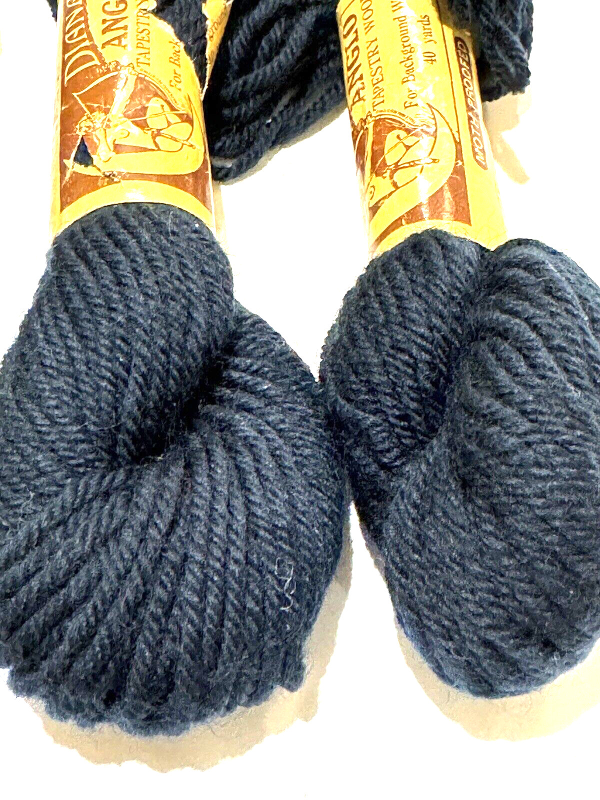 VTG Diana Anglo Tapestry Wool Yarn 455 DL 76 Needlework USA Craft Lot of 3 READ