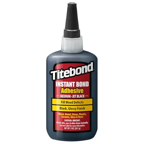 Medium CA Super Glue – Jet Black – Ethyl Medium – Jet Black