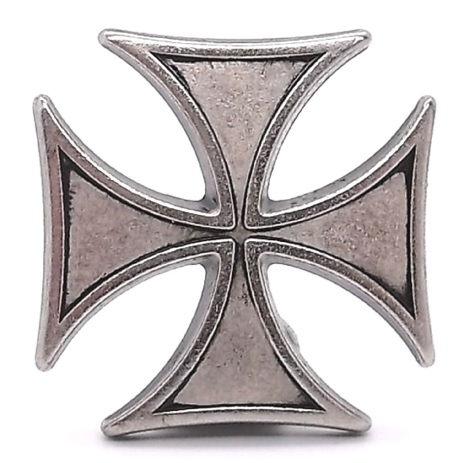 Maltese Iron Cross Concho Antique Nickel 7758-16 by Stecksstore
