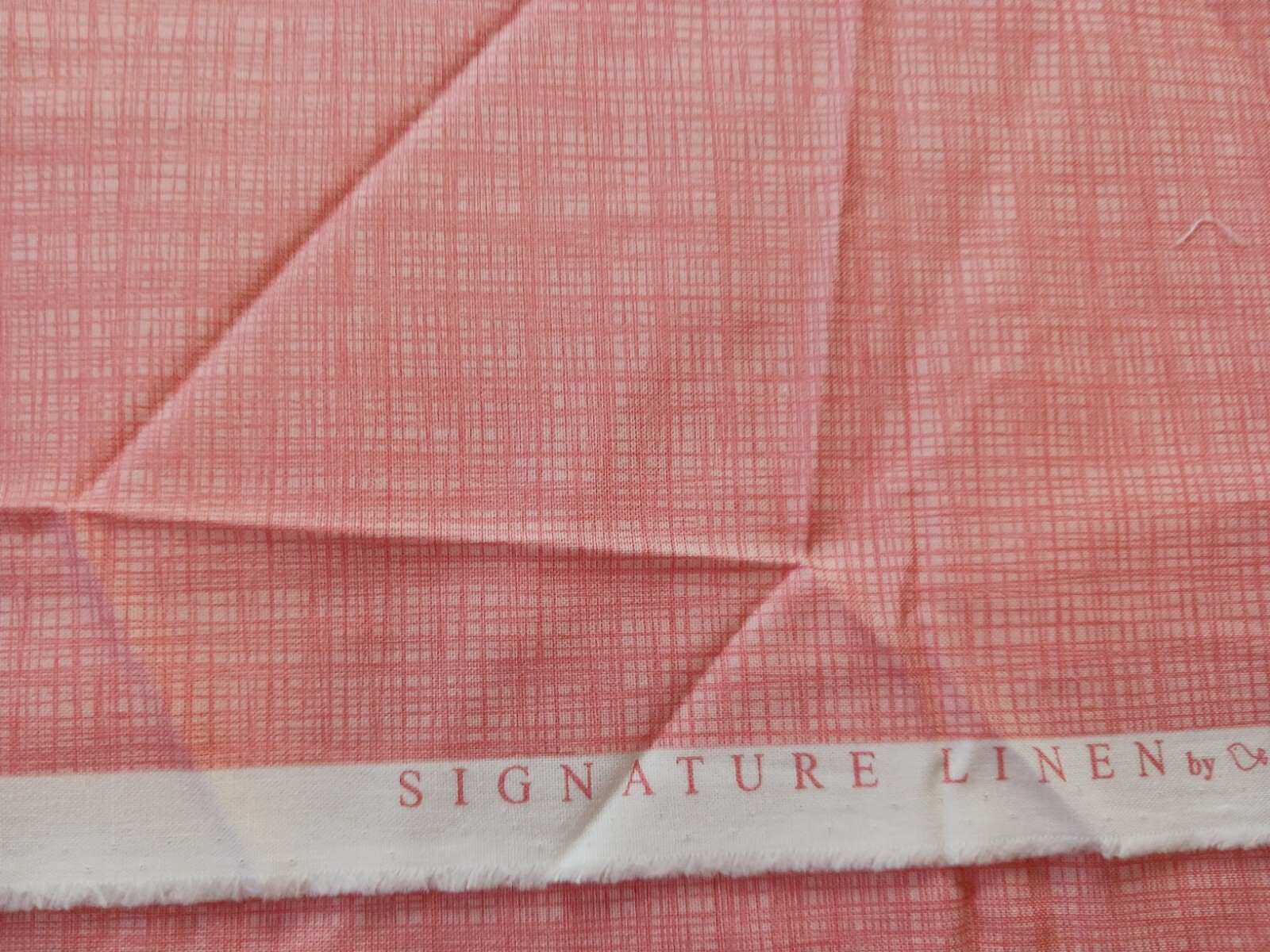 Stack Peach Cotton Fabric 5 Pcs Polka Dots Plaid Kate & Birdie Brother Sister D