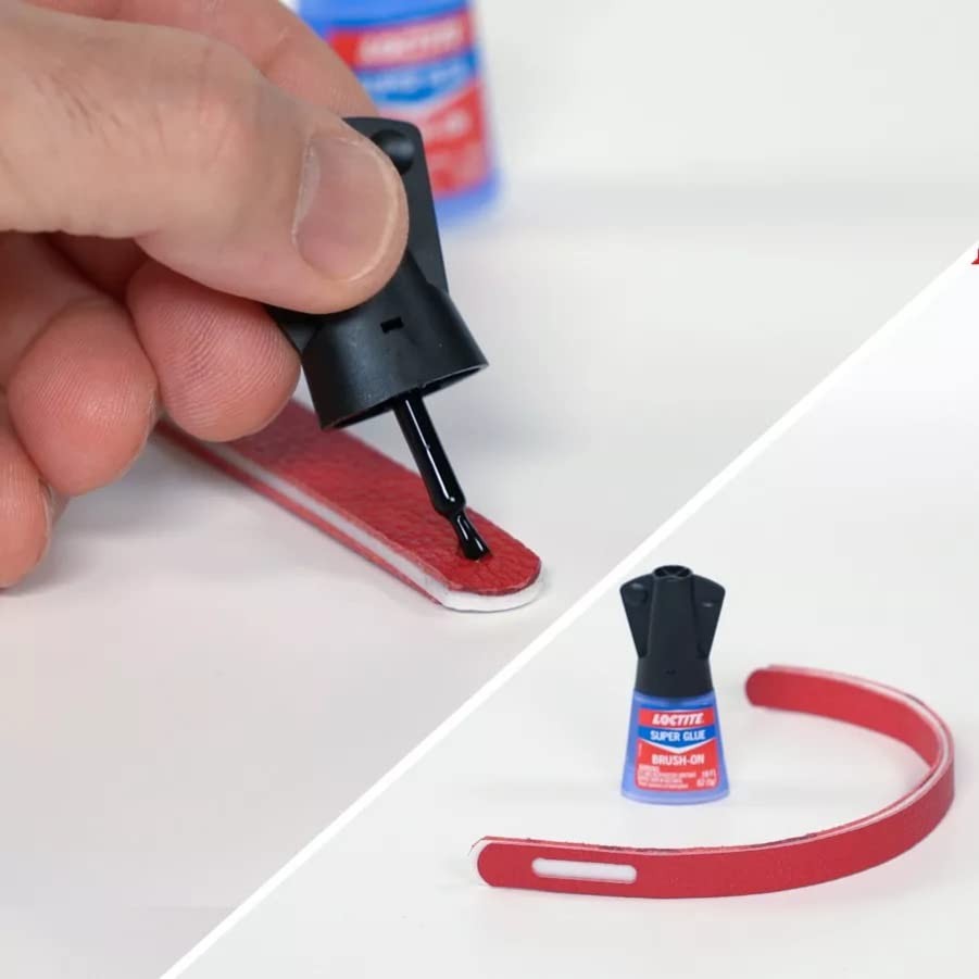 Invisible Repairs with Brush-On Super Glue – Fast-Setting, 6 Pack, 0.18 fl oz