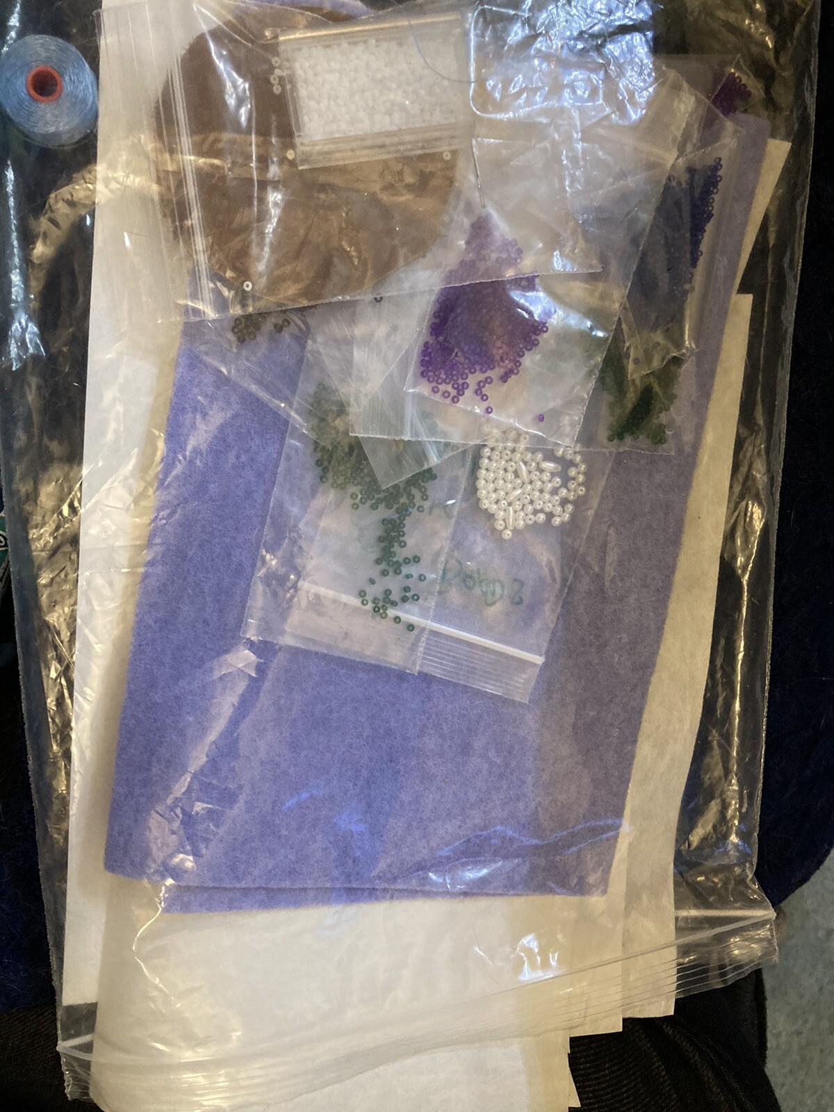 Missouri River Brand Beaded Rosette Template kit started