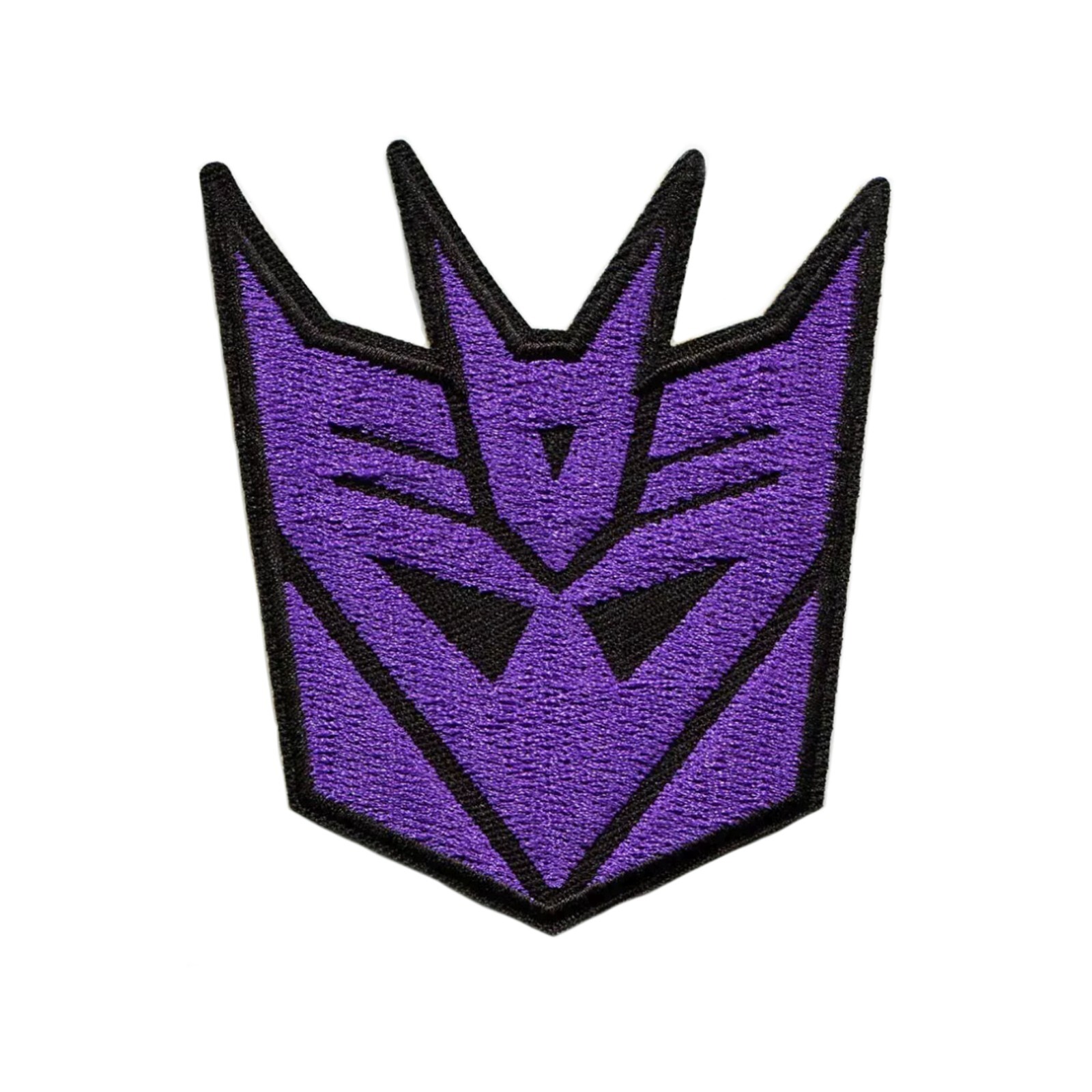 Transformers Decepticons Embroidered Iron On Patch Classic Logo Badge