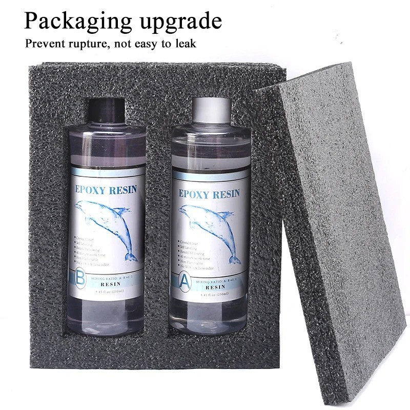 1:1 Clear Epoxy Resin Kit Crystal Casting Art Resin DIY Jewelry Craft Set
