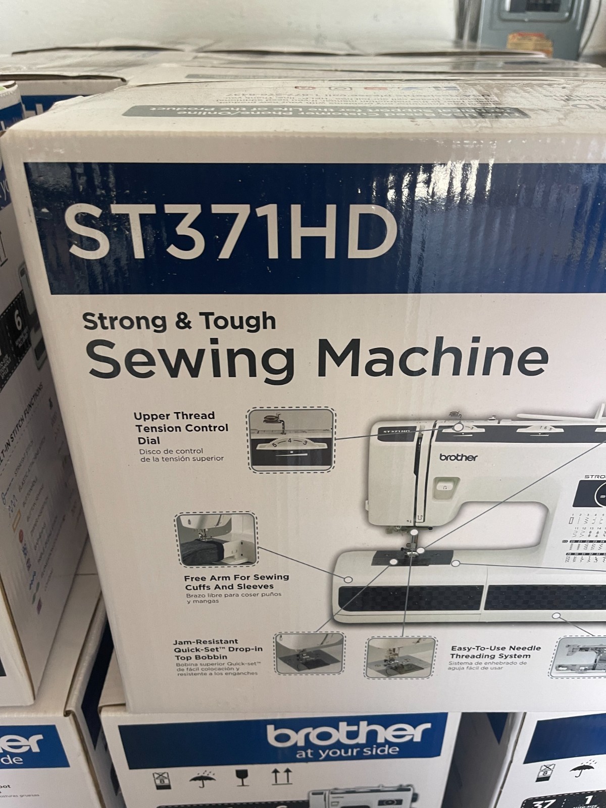 Brother ST371HD Strong & Tough Heavy-Duty Sewing Machine W/37 Built-In Stitches