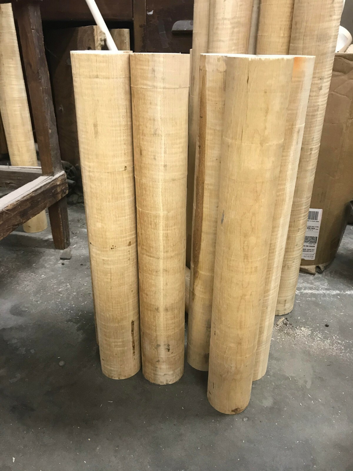 3″x36″/22″/18″/12″ *QUALITY* GRADE #1 HARD Maple Dowels Kiln Dried Turning Wood