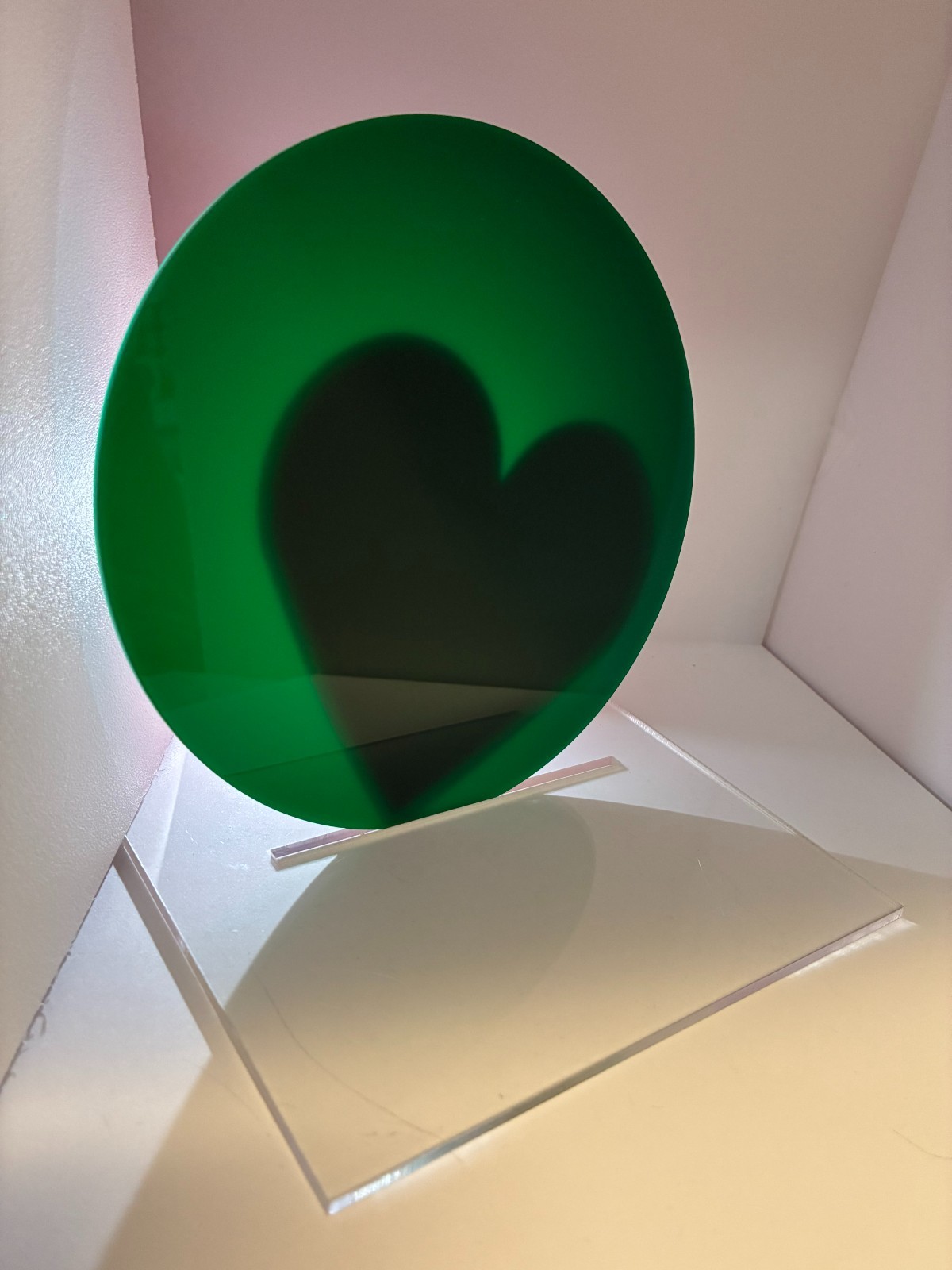 TRANSLUCENT Acrylic Plexiglass 1/8″ Plastic Sheet Circle Diameter