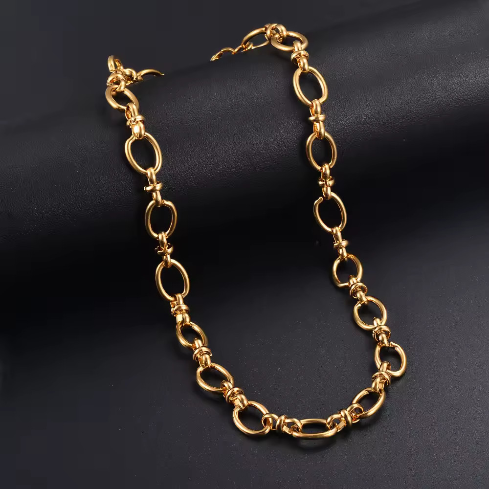 1 Meter Stainless Steel Big Heavy Oval Chain Link Necklaces DIY Jewelry Findings