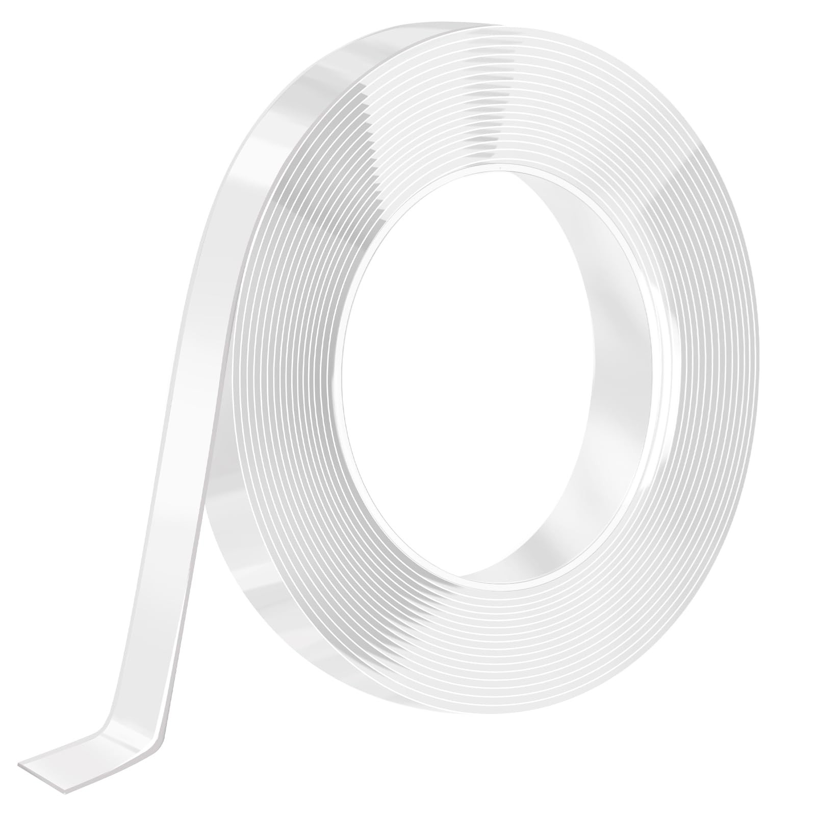 HNMZDS Nano Strong Mounting Adhesive Tape Double Sided A:1/2inch*10ft, Clear