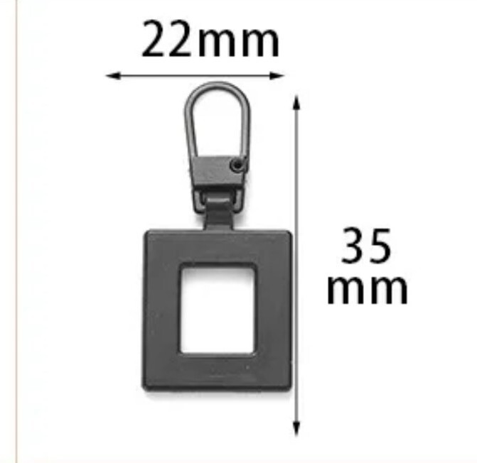 4 PCS Detachable Zipper Pull Replacement Zippers Pull Tabs Zipper Sliders Repair