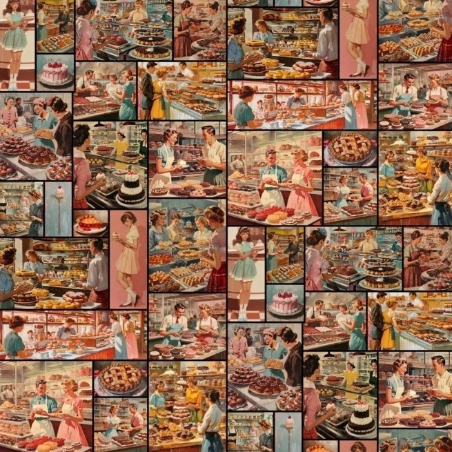 MDG – Bakers Delight Quilting and Crafting Fabric