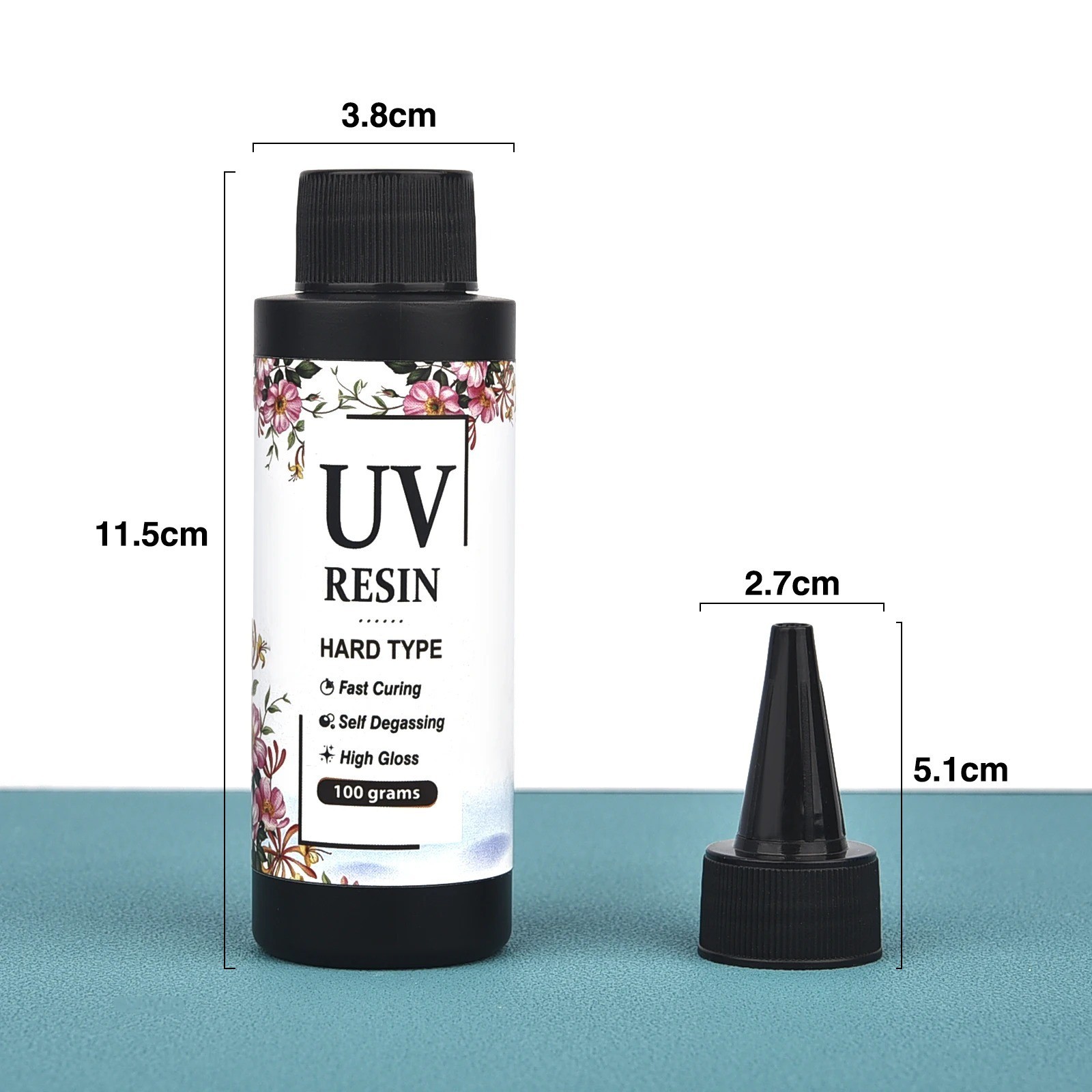 UV Resin Crystal Clear Hard Glue Ultraviolet Curing Epoxy For DIY Handmade