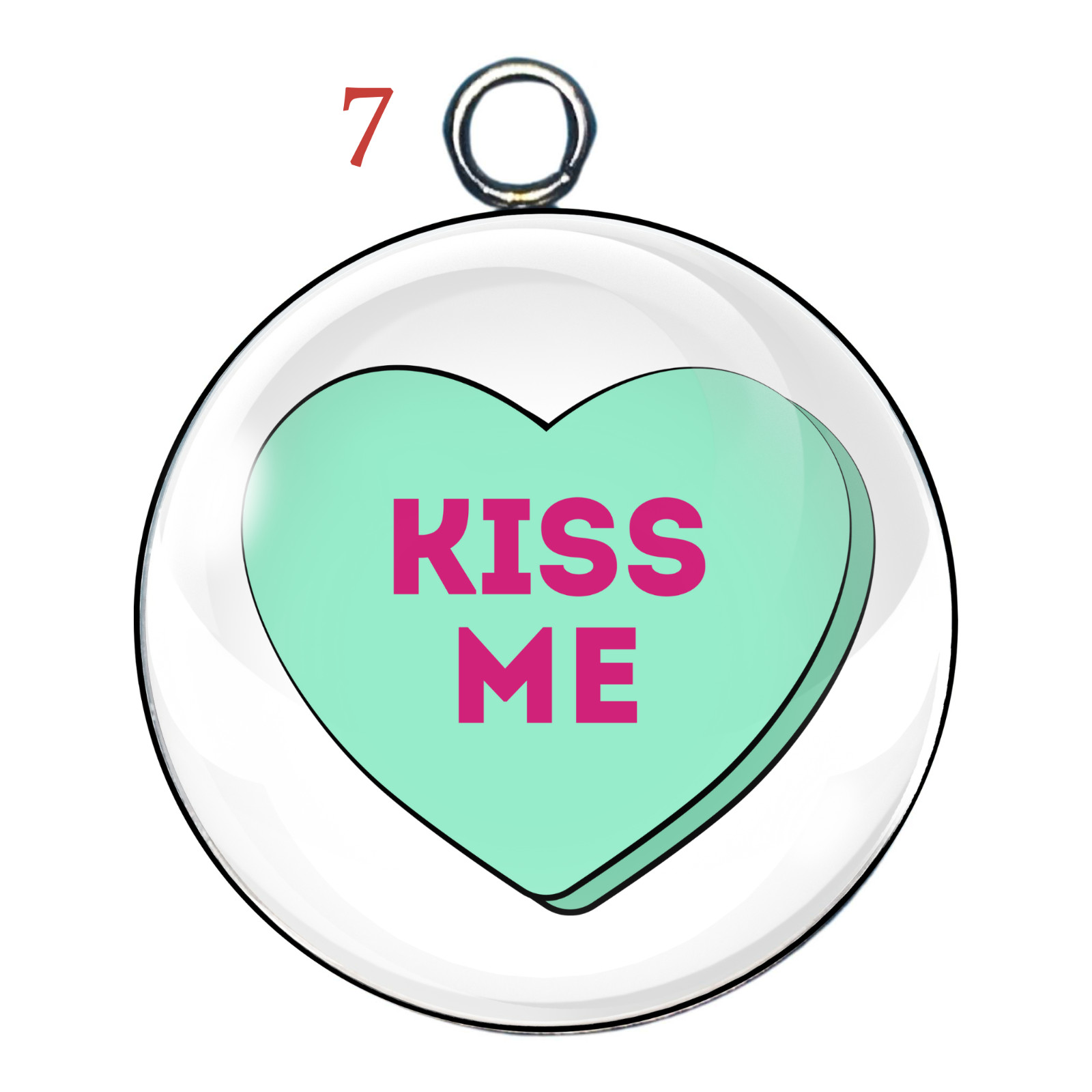 Candy Heart Charms
