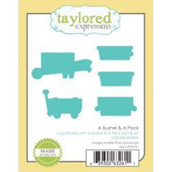 Taylored Expressions A BUSHEL N A PECK Steel Dies # TE475