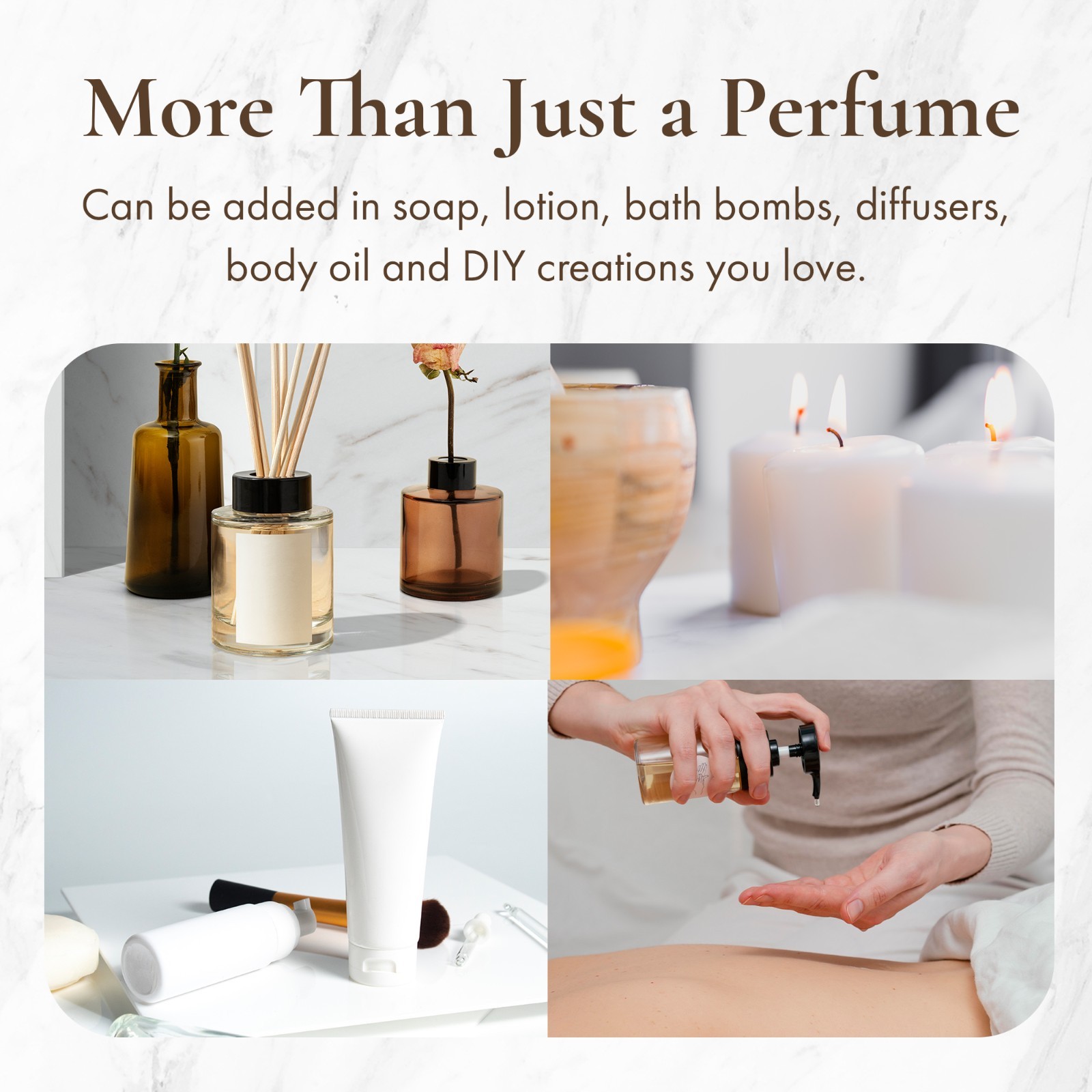 Fragrance Oil 4 oz. For Soap Making Candle Burner Incense Perfume Warmer Scented