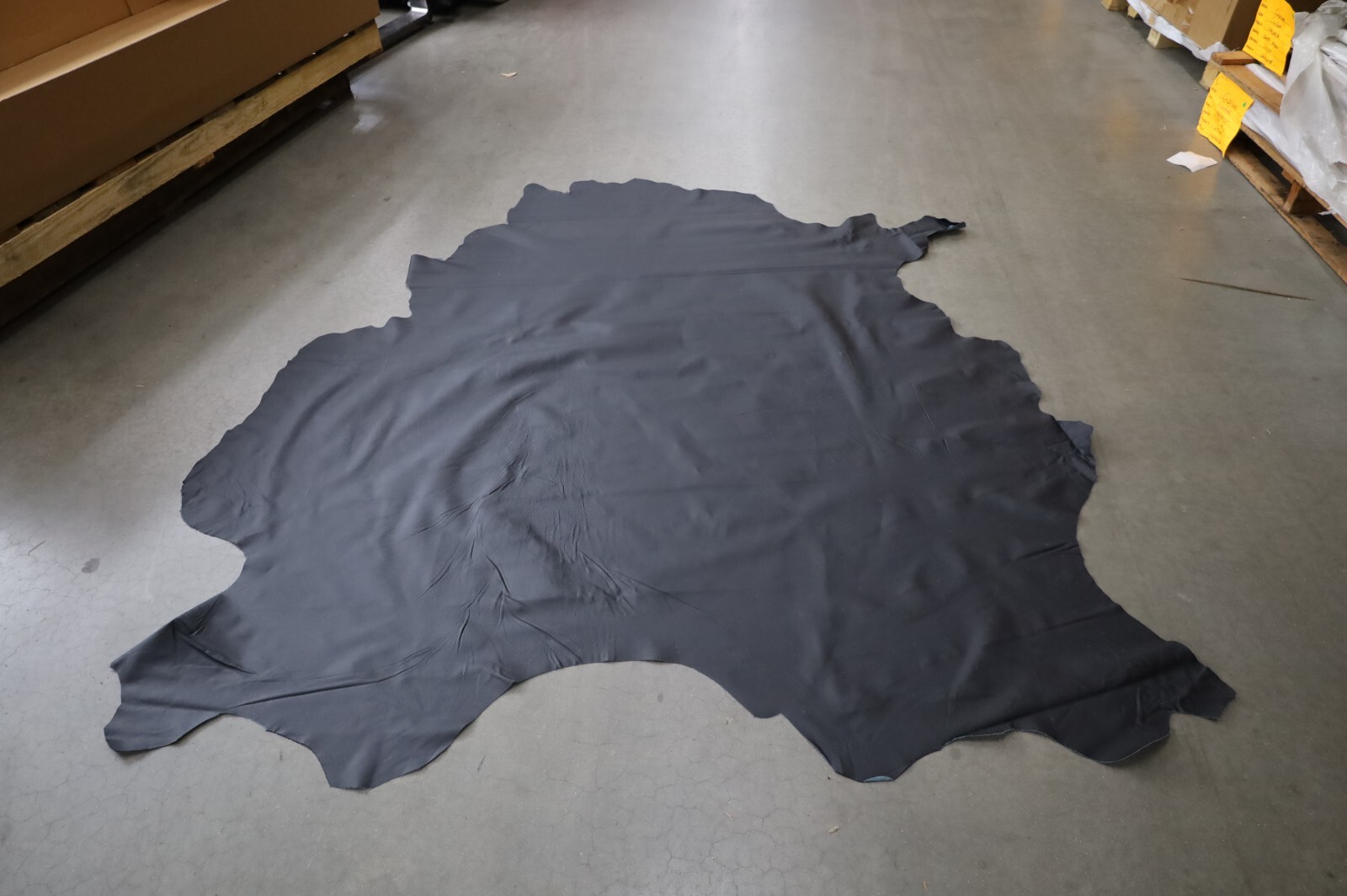 Black Leather Hide Upholstery Whole Full Cow Hide 40 Square Feet