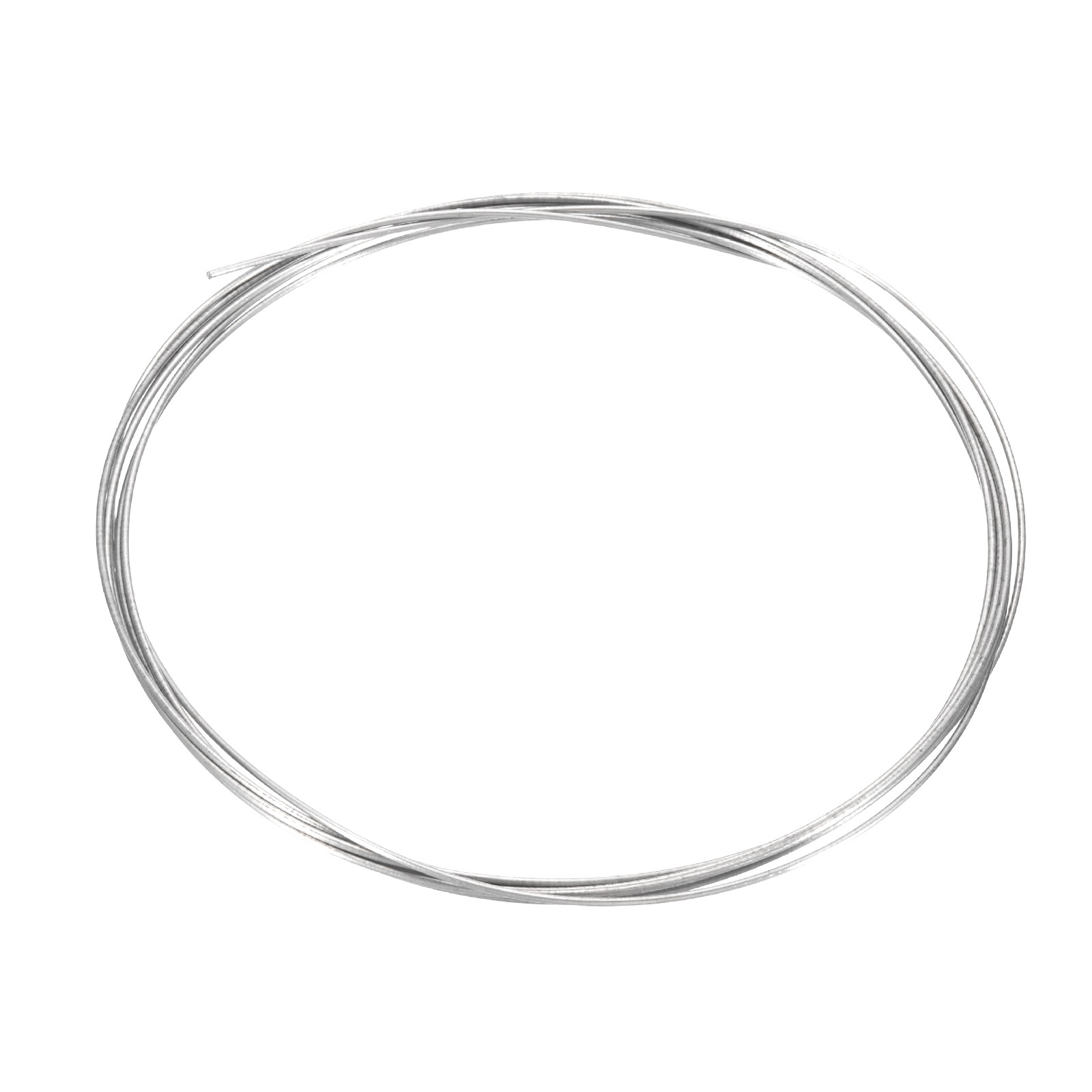 Titanium Wire, 10 Feet x 1.2mm 17 Gauge TA2 Titanium Soft Wire, Silver Tone