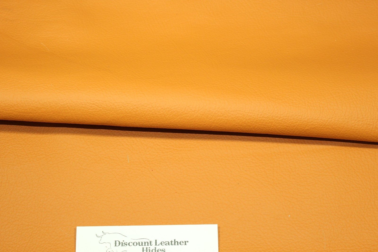 Orange Craft Leather Piece Approx. 5″ by 8″ AB 15