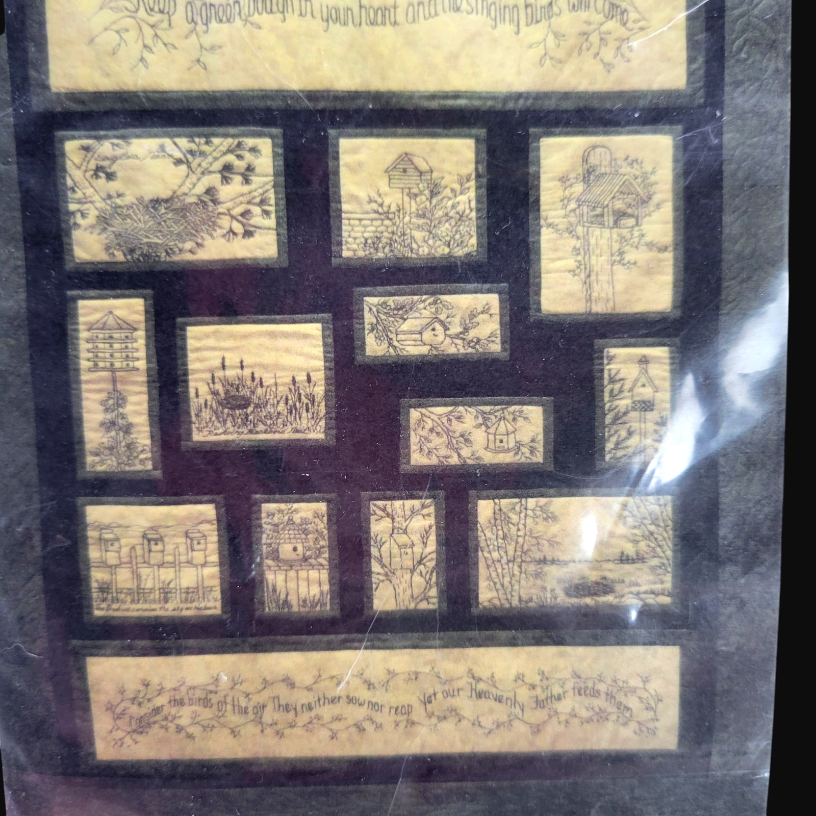 Feathered Nests Welington House Designs Finishing Quilt & Emboider Patterns #171