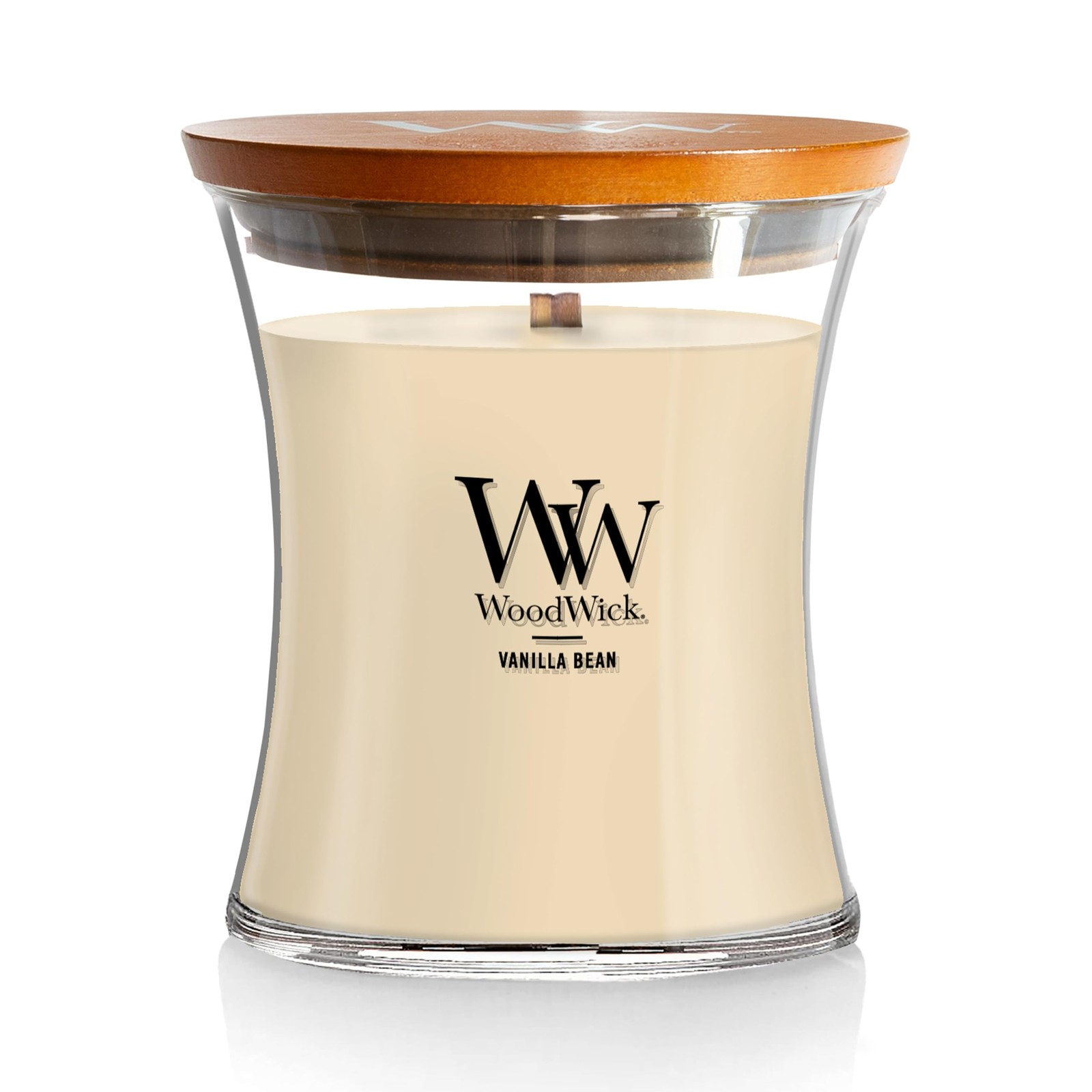 WoodWick Vanilla Bean Holiday Candle Gifts for Women and 9.7oz,