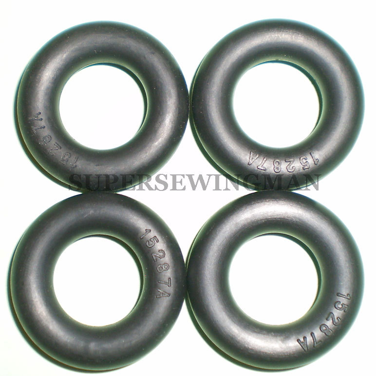 4 PCS. BOBBIN WINDER TIRES O RING FOR SINGER 15-91, 66-16, 99K, 128-3,15287-A