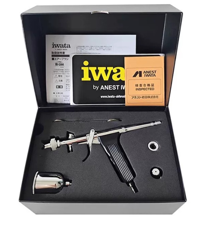 Anest Iwata Hi-Line Series HPTH-2 0.8 Tip Trigger Airbrush New Old Stock