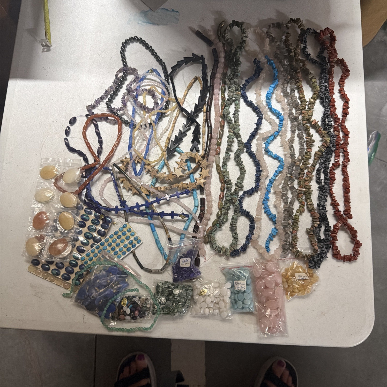 Extra Extra Large Collection Of Assorted Gemstones For Jewelry And Craft 0655