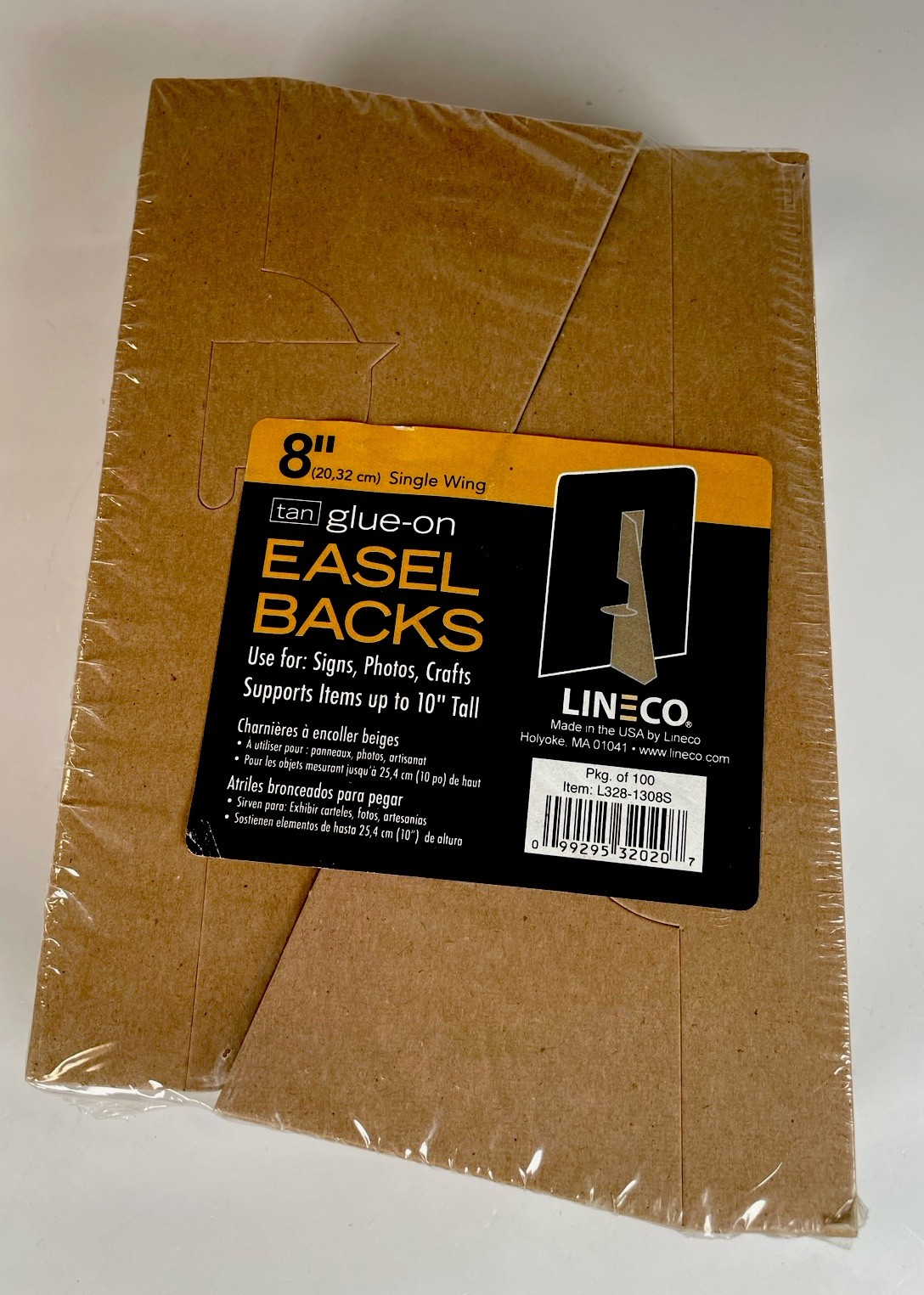 8” Glue On Easel Backs Pkg. Of 100 (more Available)