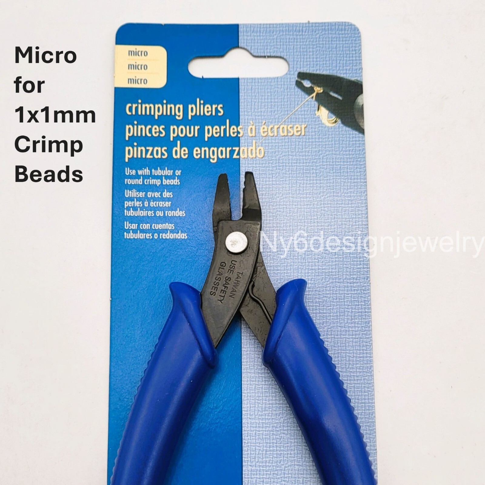 Crimping Pliers Tool Beadsmith Double Notch Crimper Ideal for 1mm ,2mm 3mm crimp