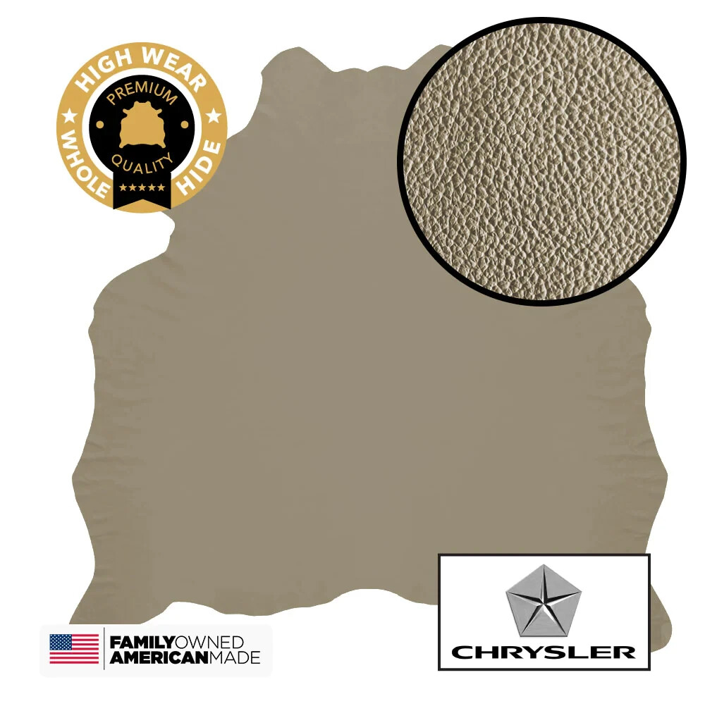 FROST BEIGE GENUINE LEATHER HIDE MERIDIAN WHOLE COW HIDE JEEP GRAND CHEROKEE