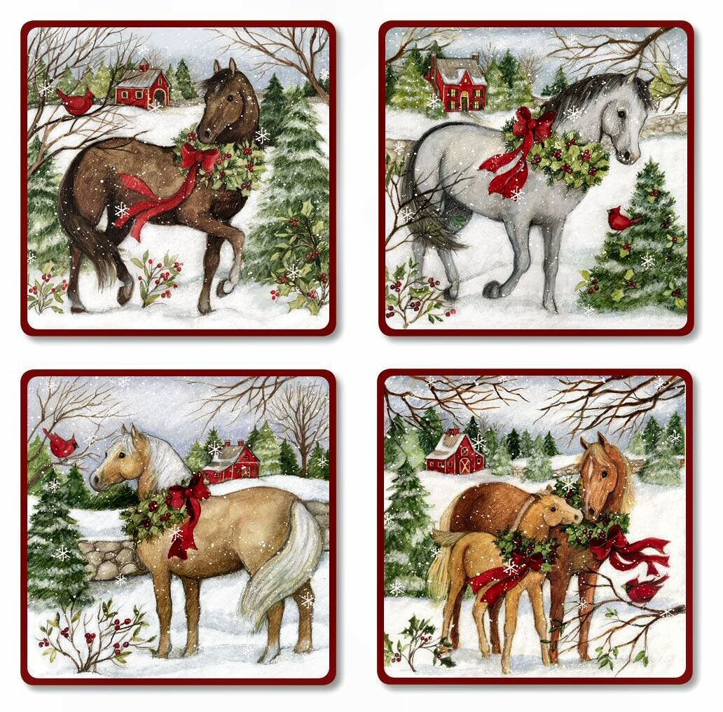 5 1/4″ x 7 1/2″ Sheet of 12 BABY ANGEL TRIO Christmas Card Seals #57 USA MADE