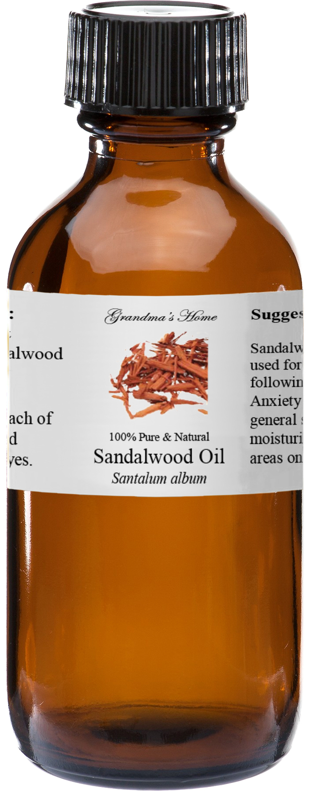 Sandalwood Essential Oil 4 oz – 100% Pure – Therapeutic Grade – Grandma’s Home