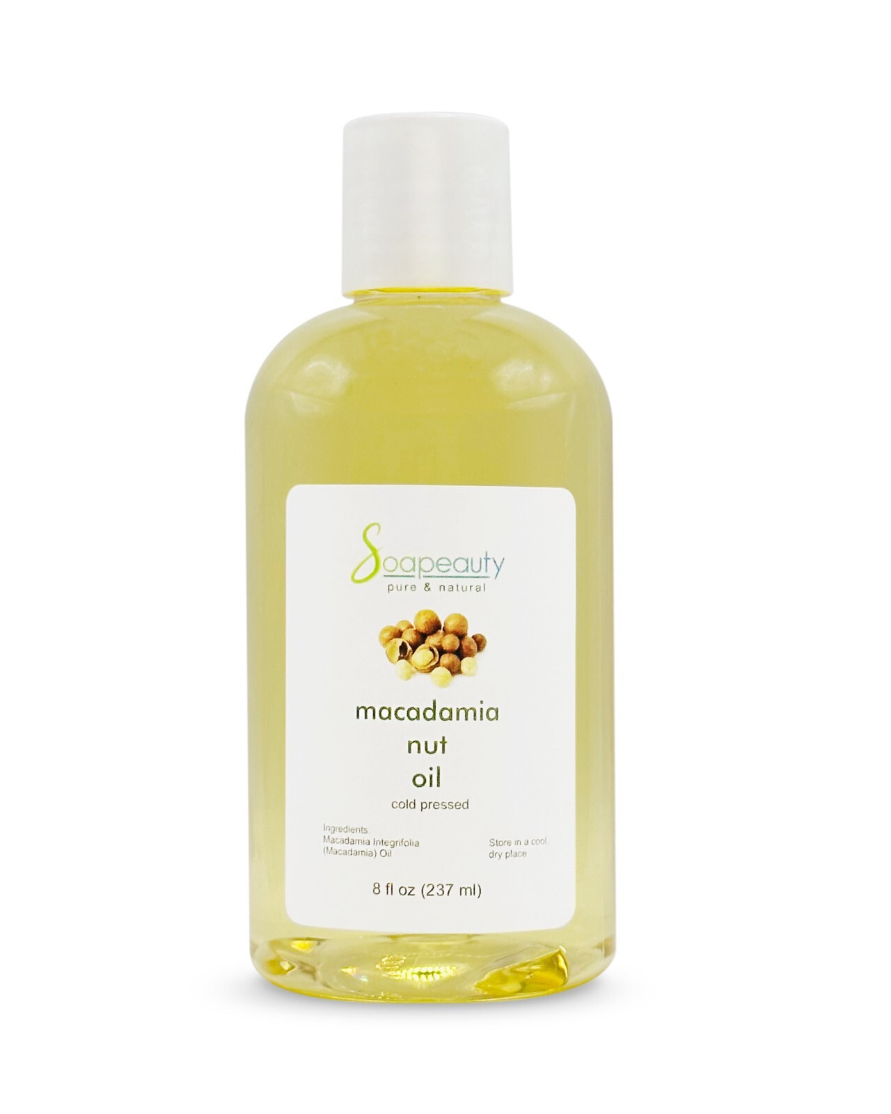 MACADAMIA NUT OIL COLD PRESSED NATURAL PURE FREE SHIPPING 4 OZ TO 7 LBS