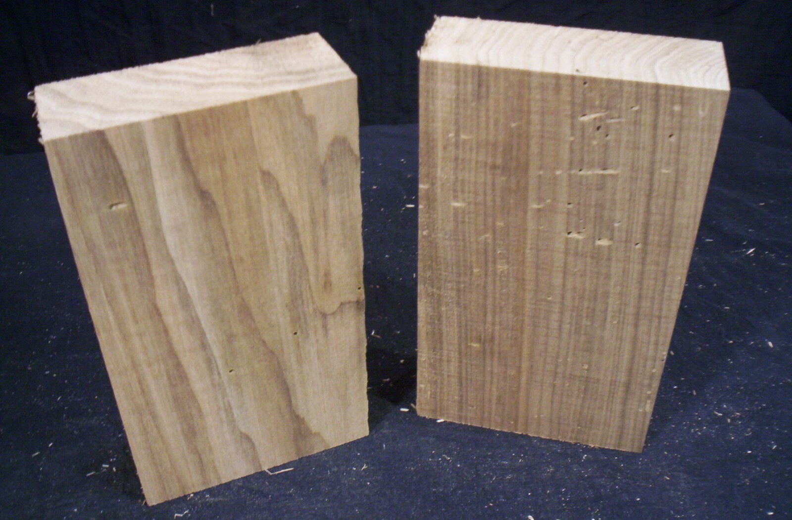 2 Piece Wormy Butternut Carving Block 1 1/2 x 4 x 7″ Craft Lumber Blank Wood
