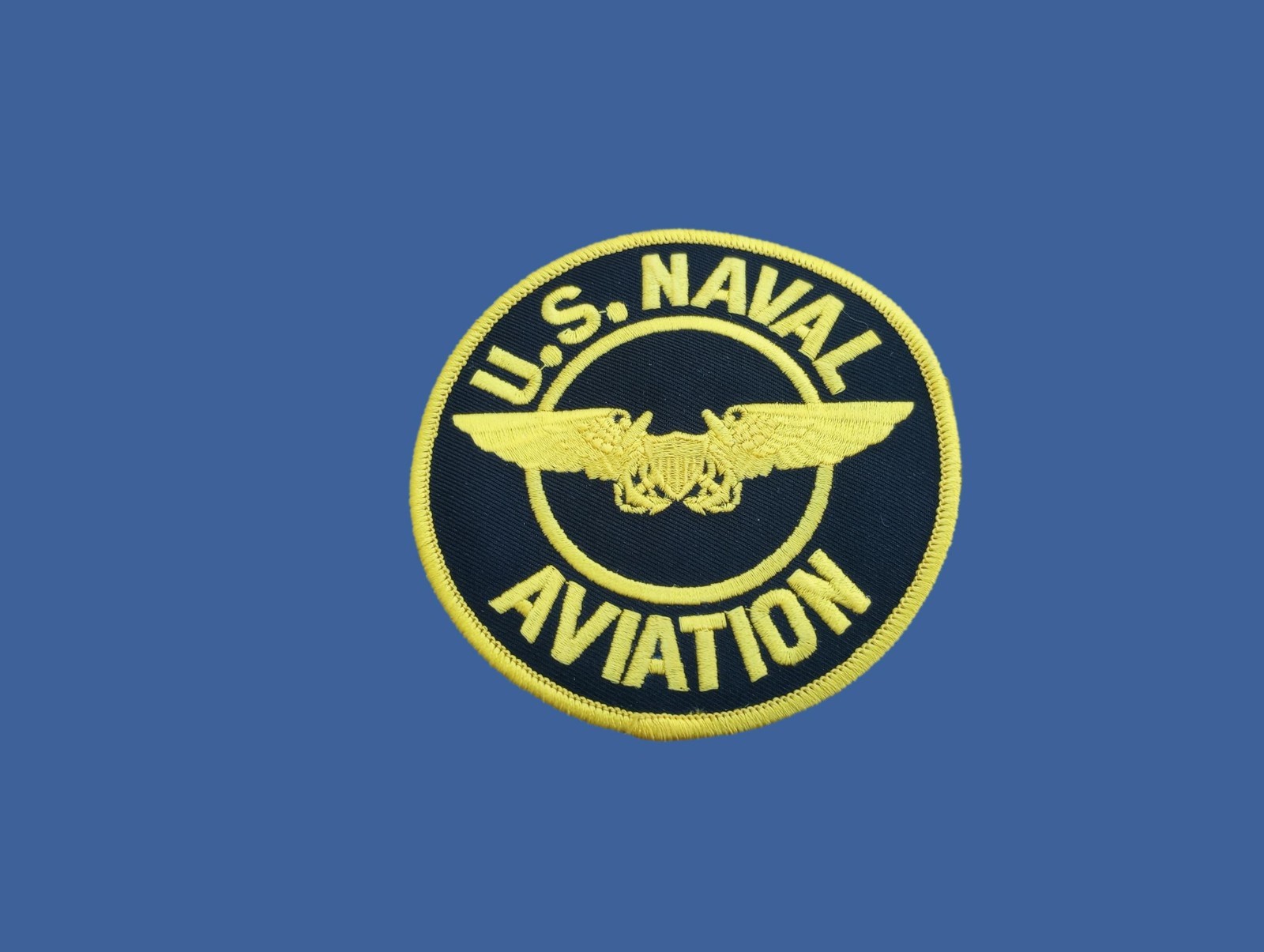 U.S.MILITARY NAVY / MARINE CORPS AVIATOR PILOT WINGS AVIATION PATCH 4″ X 4″