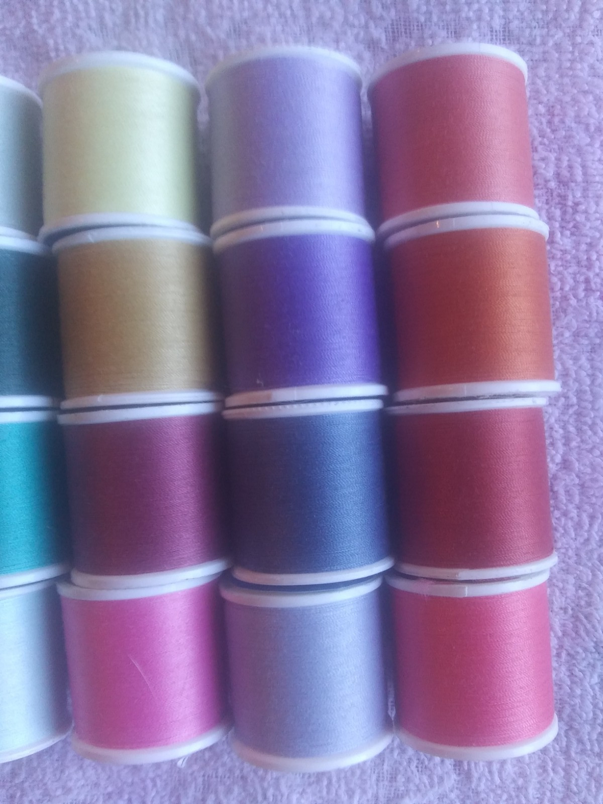 18 Coats & Clark All Purpose Thread~135 yds ea~Polyester~Various Colors Neons