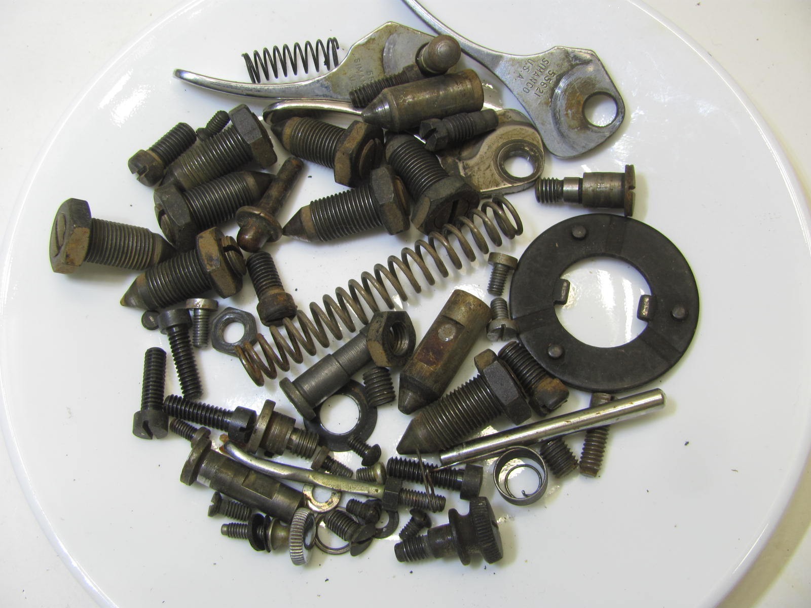 Singer Model 15-91 Sewing Machine Screw Hardware Misc Lot